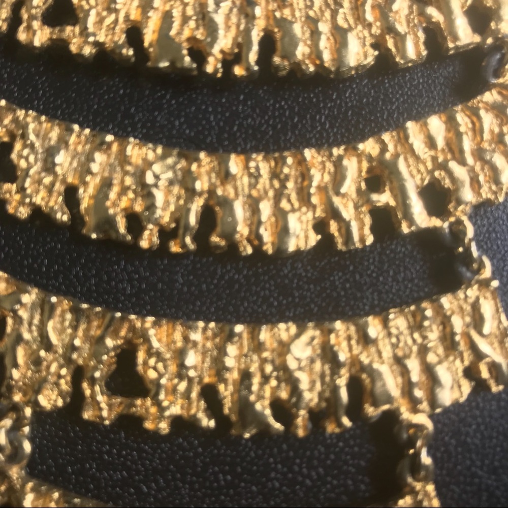 Vintage 4 tier cascading necklace - Picture 2 of 5